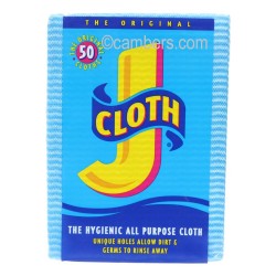 J Cloth All Purpose Blue 50 Pack